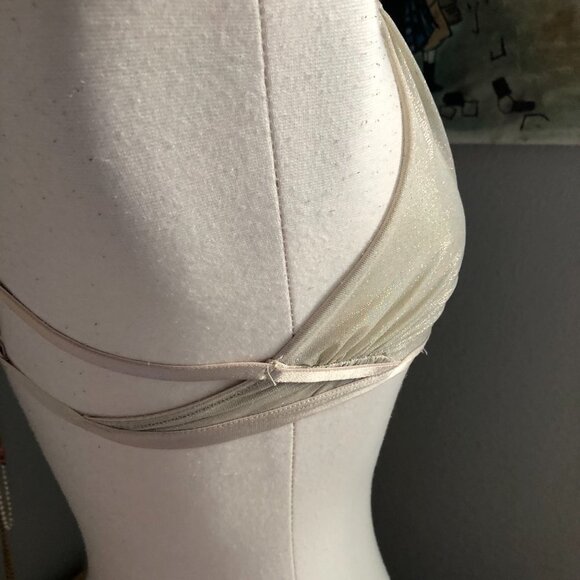 Savage x Fenti gathered Mesh Strappy Bralette - Semi Sheer - Picture 5 of 6